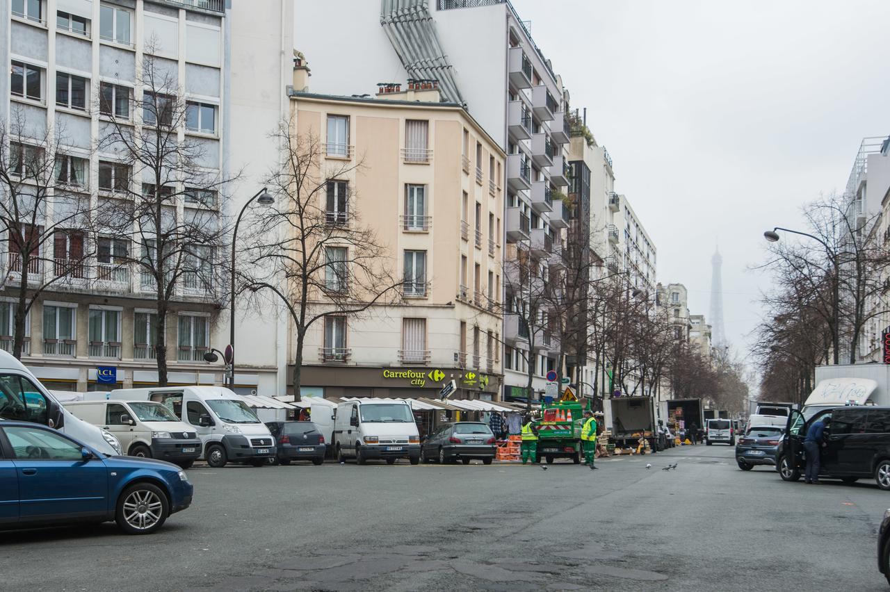 Vintage, F3 Avec Terrasse, Villa Saint Charles París Exterior foto